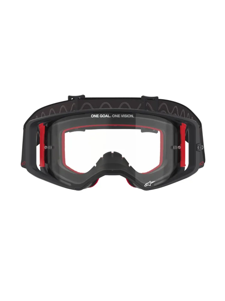 ALPINESTARS GOGGLES - GOGGLE SUPERTECH CORP BLK/RED  - 26013882