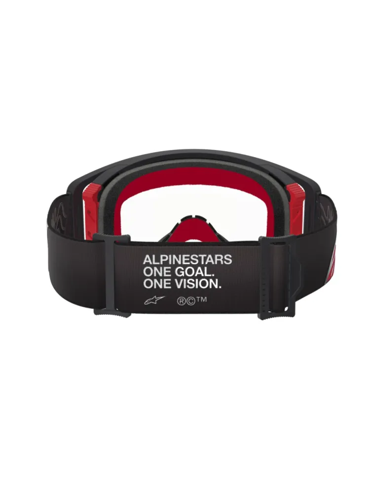 ALPINESTARS GOGGLES - GOGGLE SUPERTECH CORP BLK/RED  - 26013882
