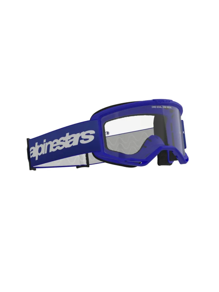 ALPINESTARS GOGGLES - GOGGLE VISION 3 WORDMARK BLUE  - 26013889