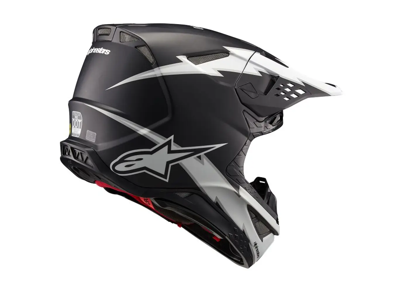 ALPINESTARS(MX) - HELMET SM10 AMP BLK/WT L - 01108355