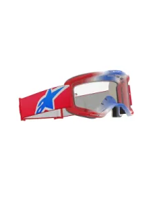 ALPINESTARS GOGGLES - GOGGLE VISION 5 CORP RED/WT/BL - 26013895
