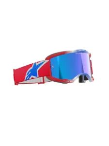 ALPINESTARS GOGGLES - GOGGLE VISION 5 CORP RED/WT/BL - 26013896