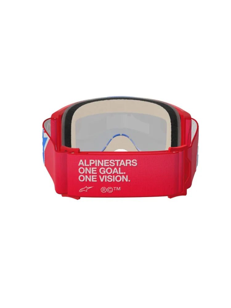 ALPINESTARS GOGGLES - GOGGLE VISION 5 CORP RED/WT/BL - 26013896