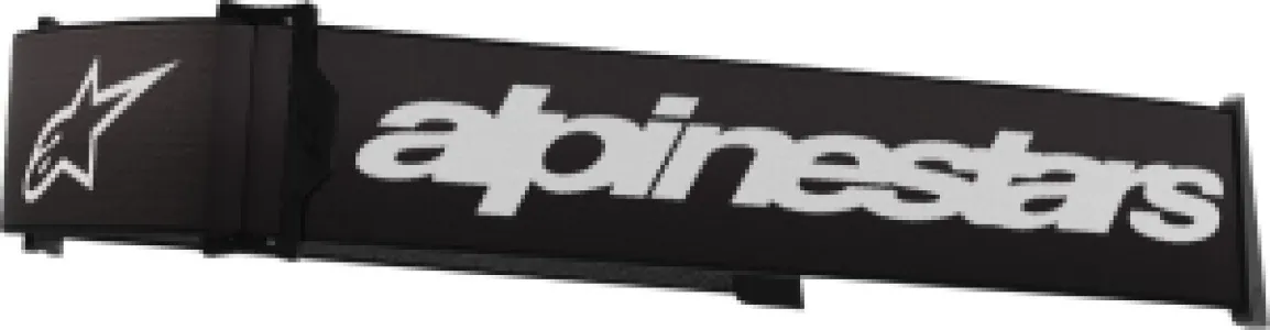 ALPINESTARS GOGGLES - STRAP GOGGLE SUPERTECH BLK/WHT - 26021142