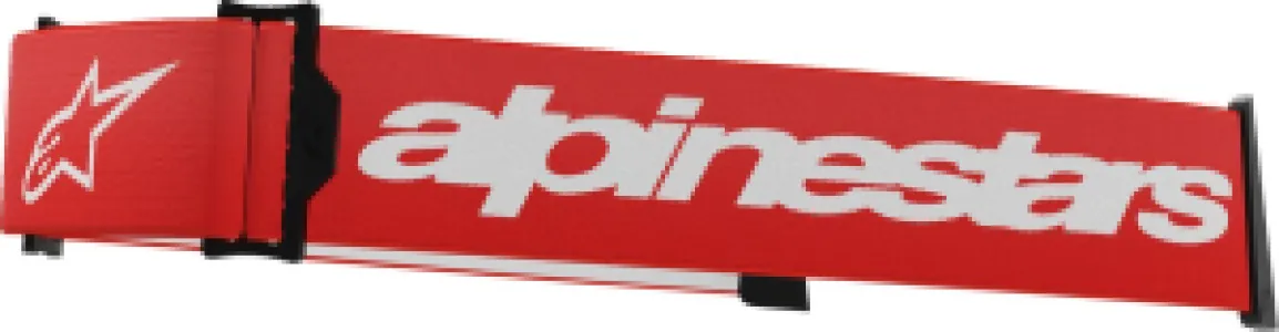 ALPINESTARS GOGGLES - STRAP GOGGLE SUPERTECH RED/WHT - 26021143
