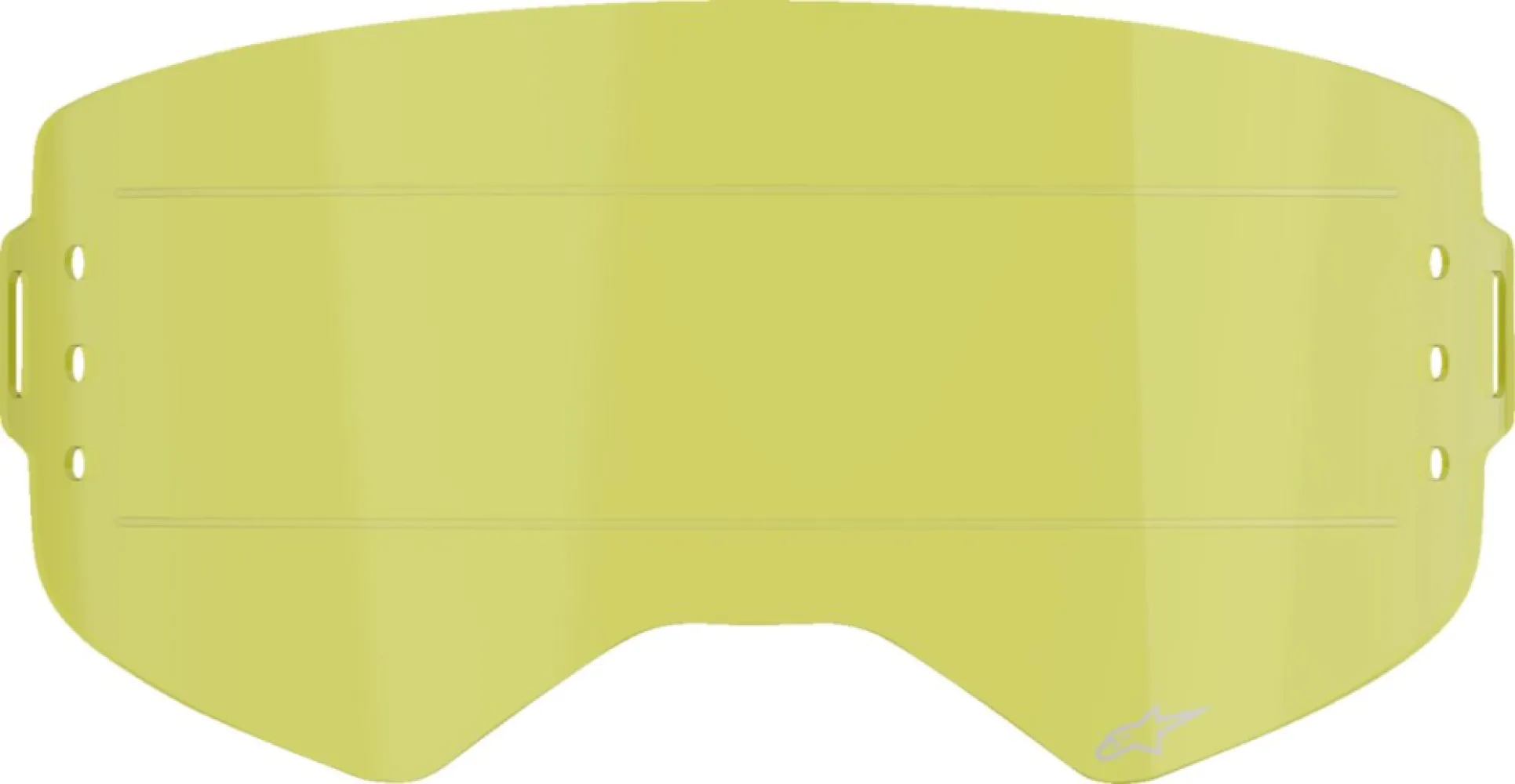 ALPINESTARS GOGGLES - LENS GOGGLE ROLL-OFF STECH YLW - 26021163