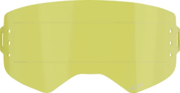 ALPINESTARS GOGGLES - LENS GOGGLE ROLL-OFF STECH YLW - 26021163
