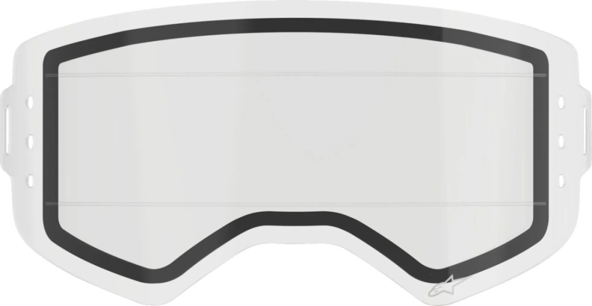 ALPINESTARS GOGGLES - LENS GOGGLE DOUBLE PANE ROLL-O - 26021173