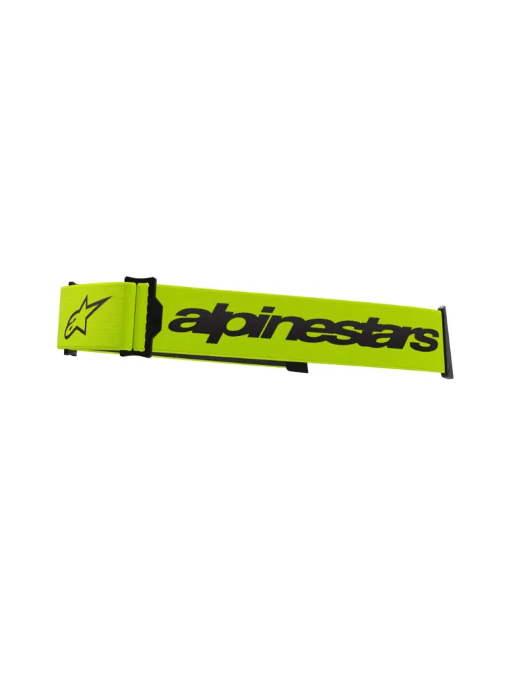 ALPINESTARS GOGGLES - STRAP GOGGLE SUPERTECH YLW/BLA - 26021186