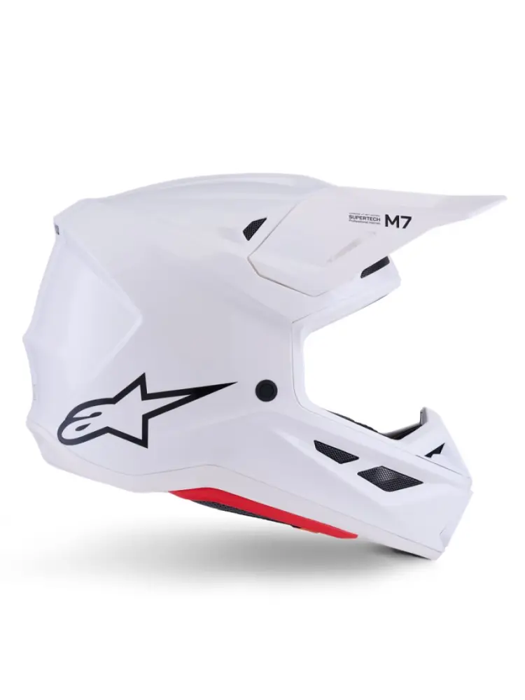 ALPINESTARS(MX) - HELMET SM7 WHITE-GLOSS 2X - 01109140
