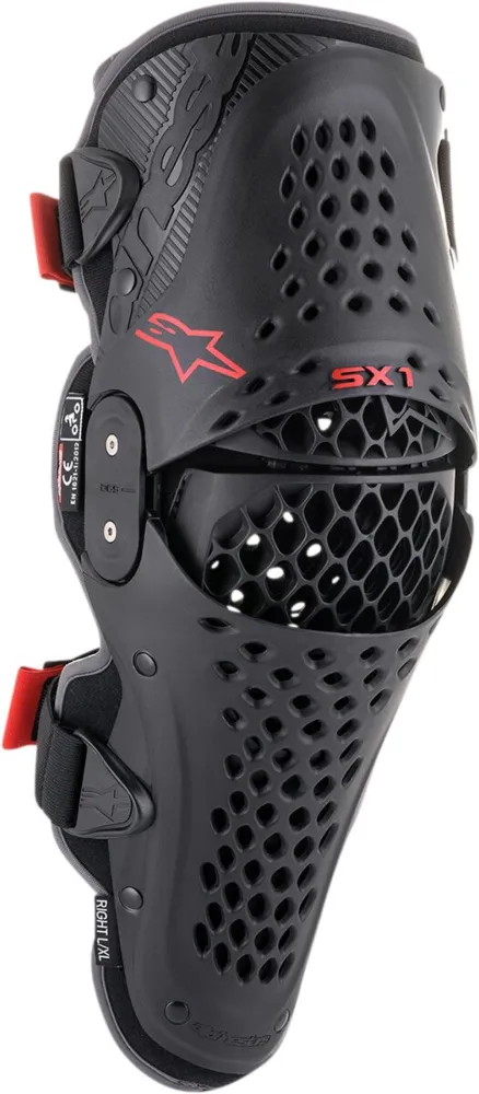 ALPINESTARS(MX) - GUARD KNEE SX-1 V2 B/R S/M - 27040532