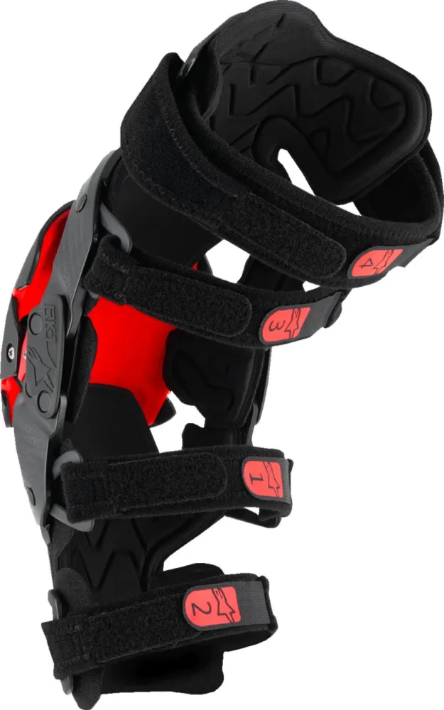 ALPINESTARS(MX) - KNEEBRACE RK-1 PLASMA BLK/RD L - 27040714