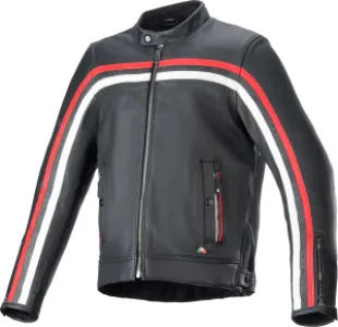 ALPINESTARS (ROAD) - JACKET DYNO BLACK/RED XL - 28104108