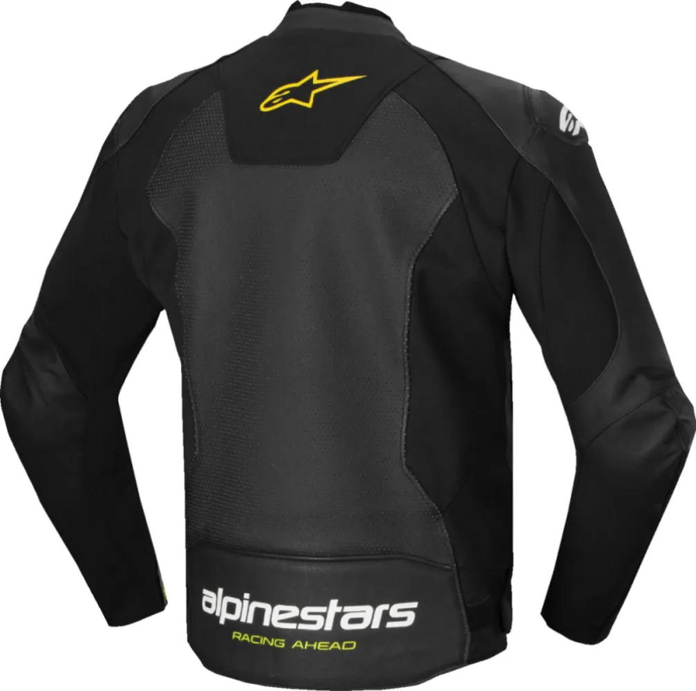 ALPINESTARS (ROAD) - JACKET FSTR V3 AIRFLW LTHR BLK - 28104187