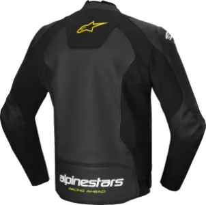 ALPINESTARS (ROAD) - JACKET FSTR V3 AIRFLW LTHR BLK - 28104187
