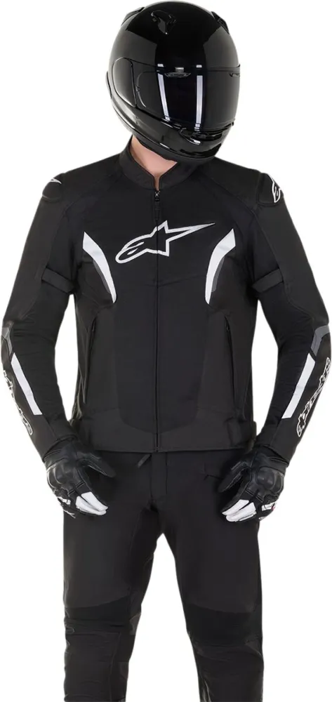 ALPINESTARS (ROAD) - JACKET AST AIR V2 BLACK/WHT 2X - 28205639