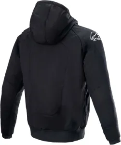 ALPINESTARS (ROAD) - JACKET HOOD CHROME BK/YL 3X - 28205936
