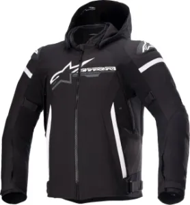 ALPINESTARS (ROAD) - JACKET ZACA WP BLACK/WHITE 2X - 28206019