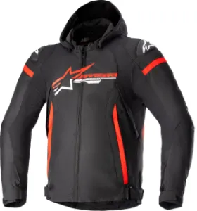 ALPINESTARS (ROAD) - JACKET ZACA WP BK/RD/W S - 28206022