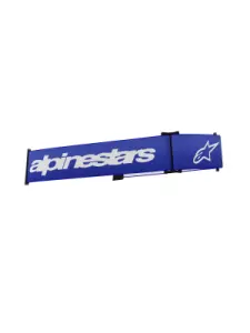 ALPINESTARS GOGGLES - STRAP GOGGLE SUPERTECH BLUE/WT - 26021185