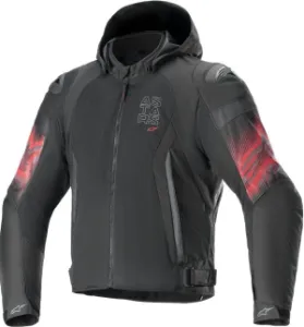 ALPINESTARS (ROAD) - JACKET ZACA VENOM BK/RD XL - 28206667