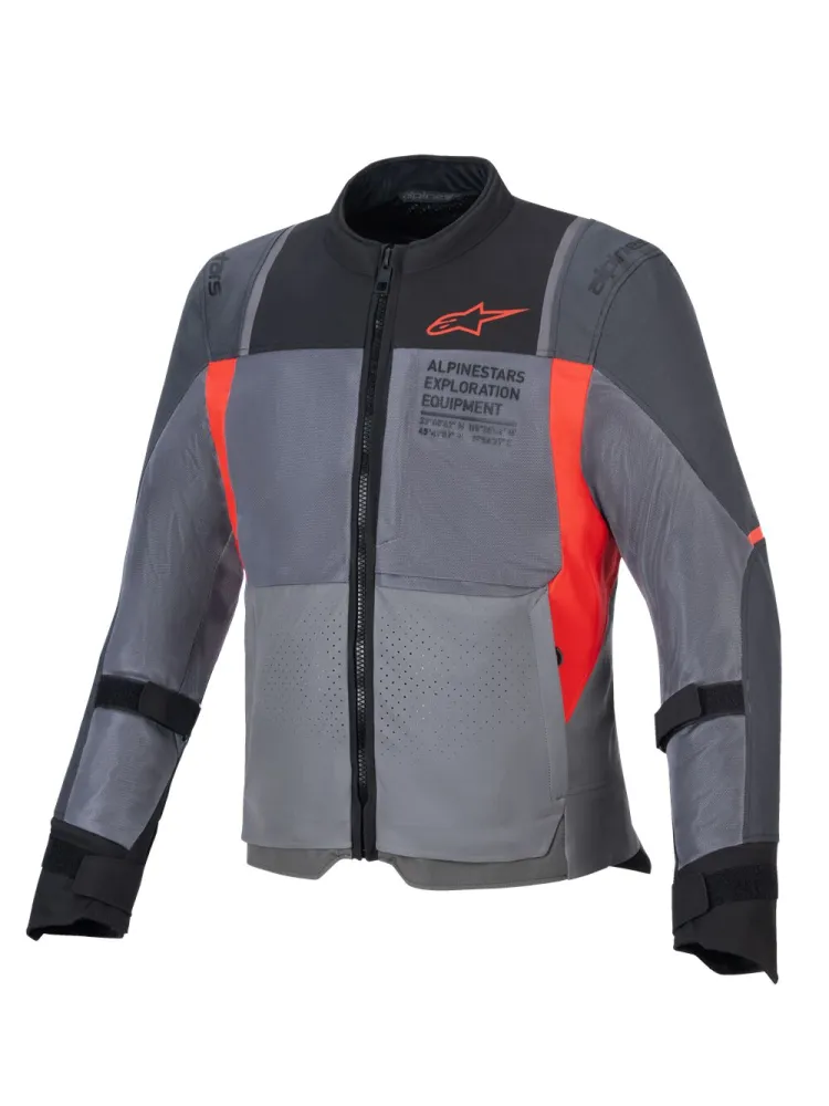 ALPINESTARS (ROAD) - JACKET ST-2 AIR GY/RD 2XL - 28207246