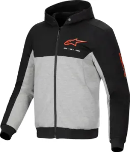 ALPINESTARS (ROAD) - HOODIE CHROME V2 SPORT BK/GY/R - 28207307