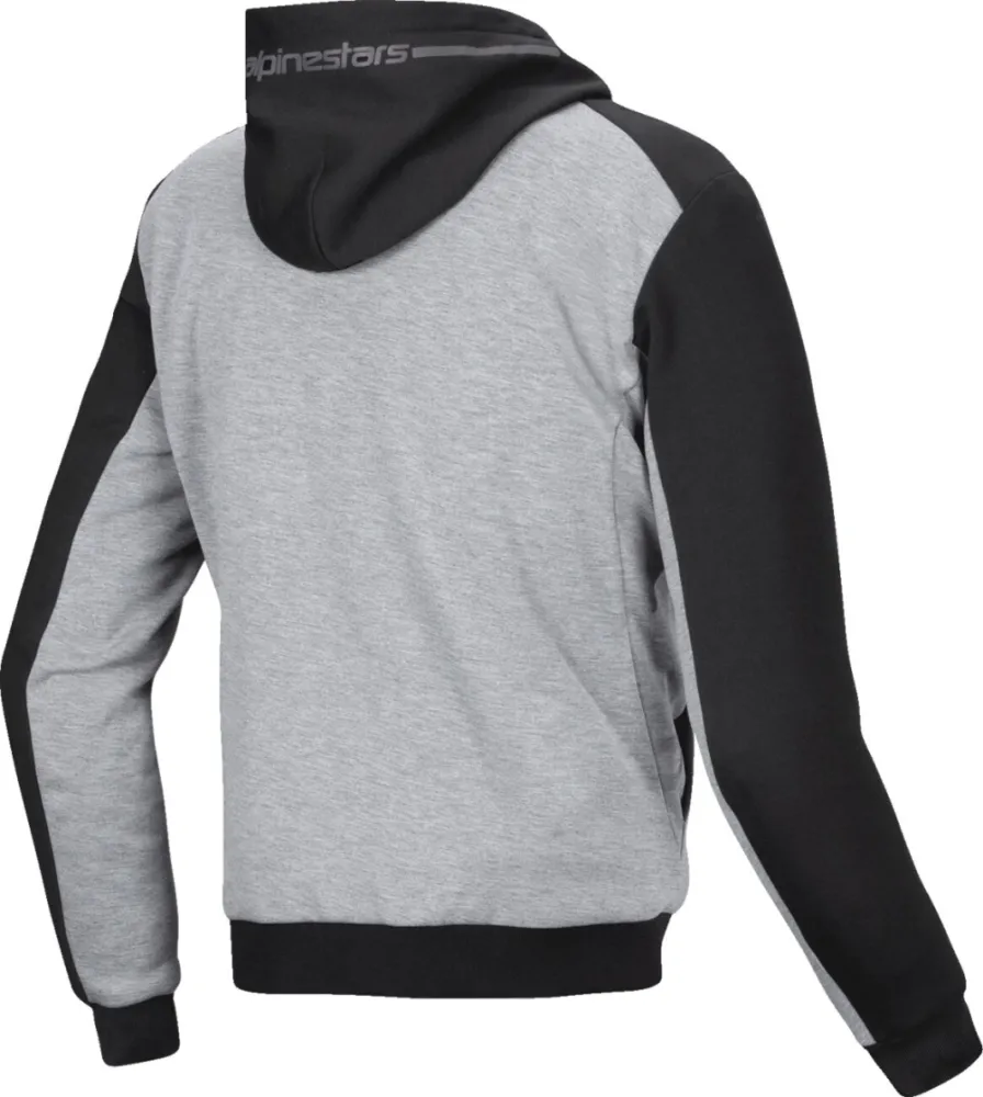 ALPINESTARS (ROAD) - HOODIE CHROME V2 SPORT BK/GY/R - 28207309