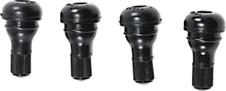 MOOSE OFFROAD FOUR WHEEL - VALVE STEM TR412-BLK 4PK - 03600052