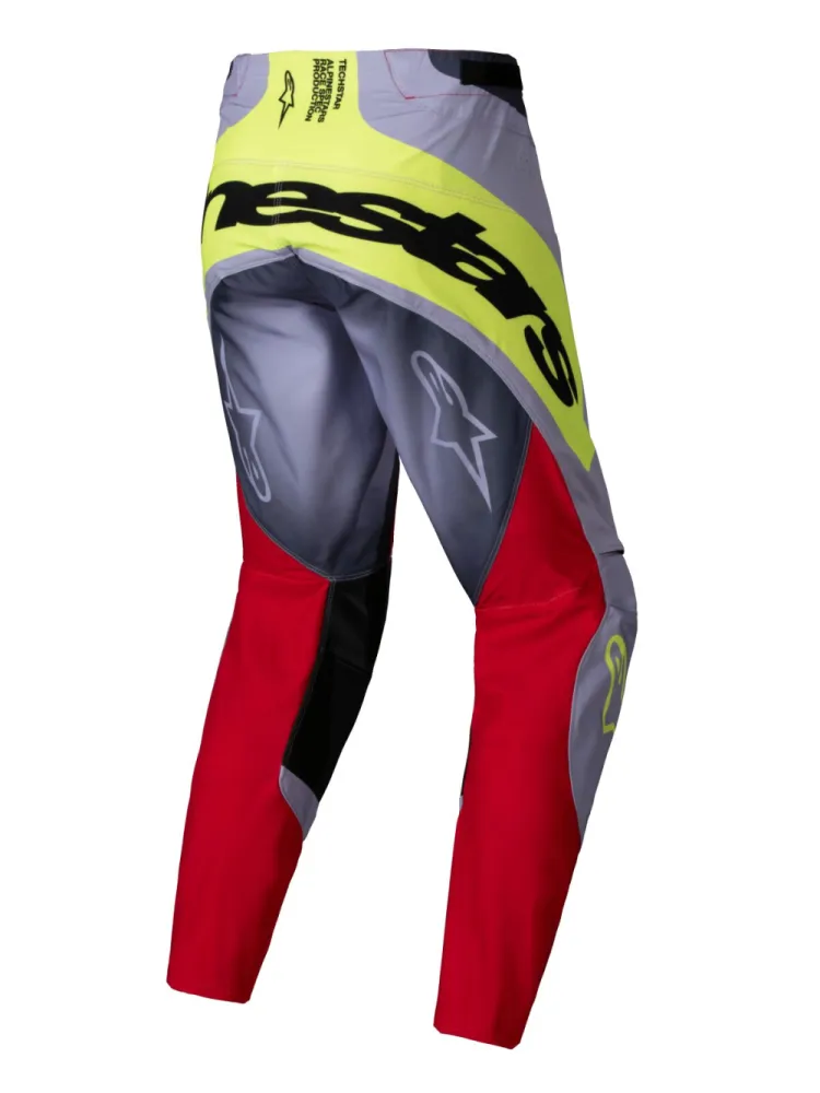 ALPINESTARS(MX) - PANT TECHSTAR MELT RED/GRAY 32 - 290111527