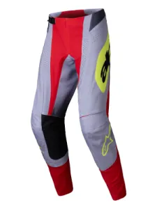 ALPINESTARS(MX) - PANT TECHSTAR MELT RED/GRAY 30 - 290111526