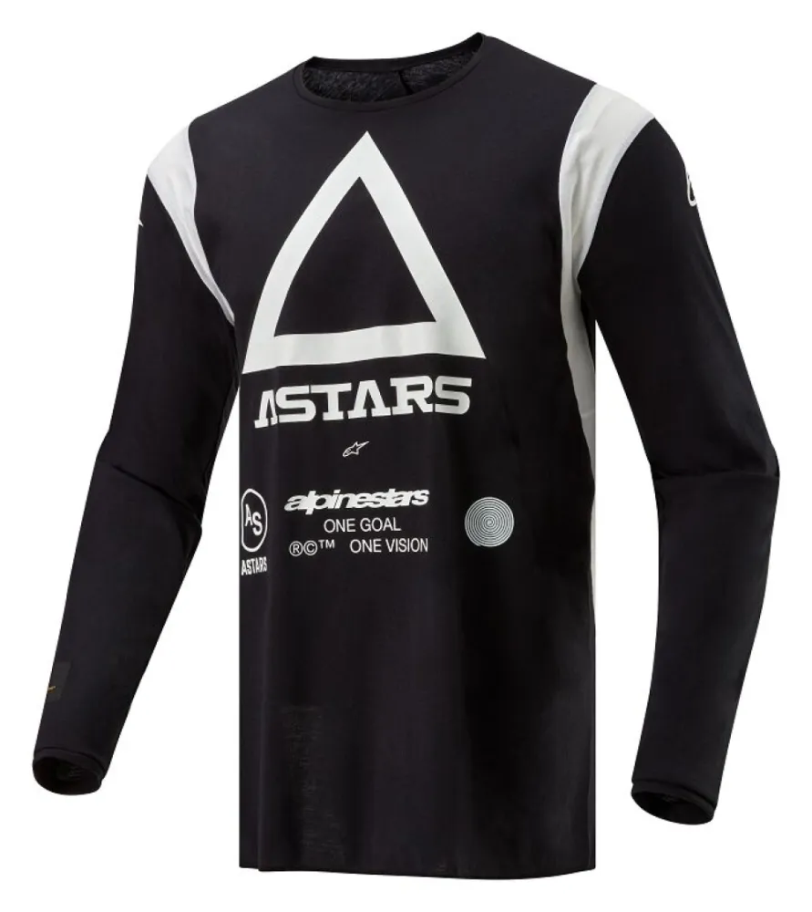 ALPINESTARS(MX) - JERSEY TECHDURA BLACK L - 29107874