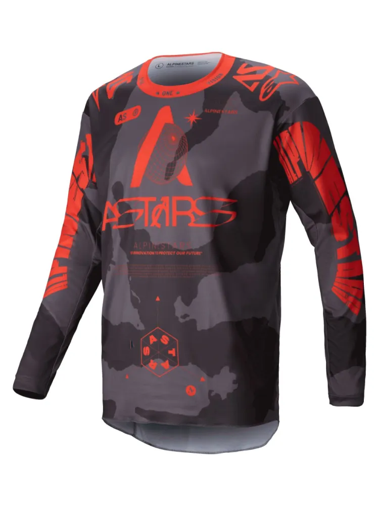ALPINESTARS(MX) - JERSEY RACER HOLLOW GY/CAMO/OR - 29108044