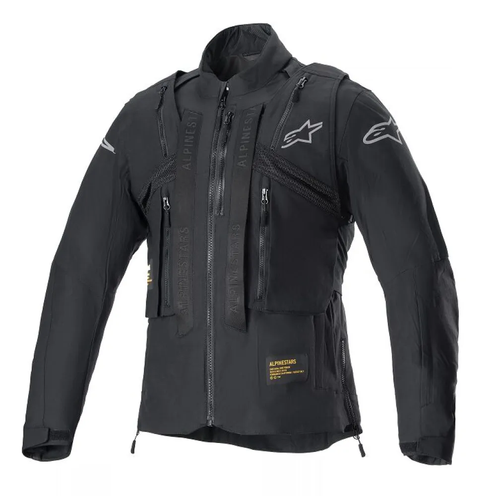 ALPINESTARS(MX) - JACKET TECHDURA BLK/SILV 3X - 29200737