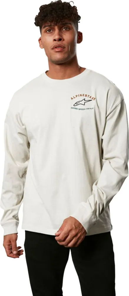 ALPINESTARS (CASUALS) - TEE LS FULL FACE WH XL - 303023316