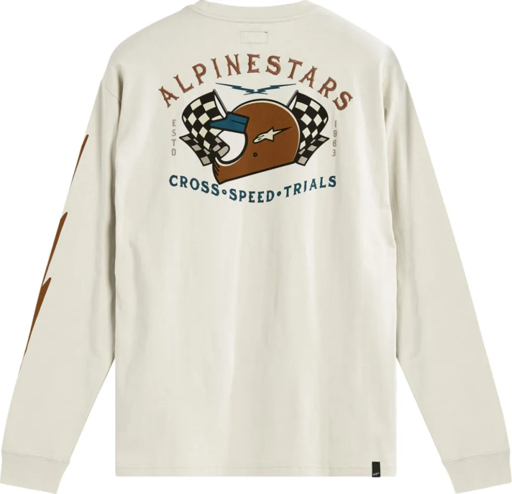 ALPINESTARS (CASUALS) - TEE LS FULL FACE WH XL - 303023316