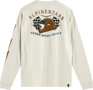 ALPINESTARS (CASUALS) - TEE LS FULL FACE WH XL - 303023316