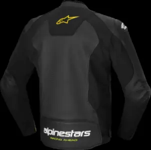 ALPINESTARS (ROAD) - JACKET FSTR V3 AIRFLW LTHR BLK - 28104189