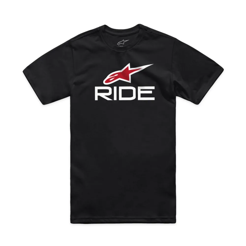 ALPINESTARS (CASUALS) - TEE CSF RIDE 4 BK/W/R S - 303023676
