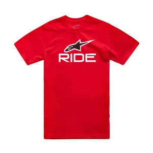 ALPINESTARS (CASUALS) - TEE CSF RIDE 4 RD/W/BK S - 303023681