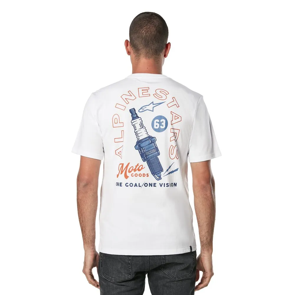 ALPINESTARS (CASUALS) - TEE CSF SPARKY WHITE M - 303023777