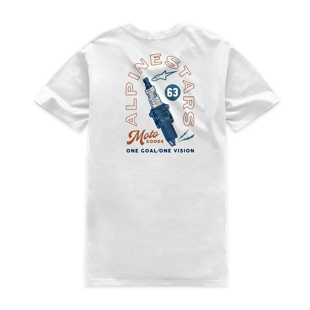 ALPINESTARS (CASUALS) - TEE CSF SPARKY WHITE M - 303023777