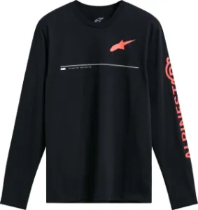 ALPINESTARS (CASUALS) - TEE LS CSF COMMITTED BLACK S - 303024644