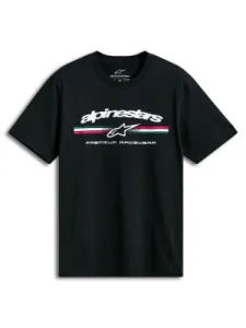 ALPINESTARS (CASUALS) - TEE SS CSF PREVAIL BLACK L - 303024671