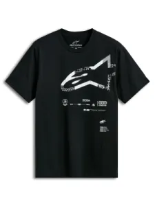 ALPINESTARS (CASUALS) - TEE SS CSF GEOGRAFICA BLACK L - 303024686