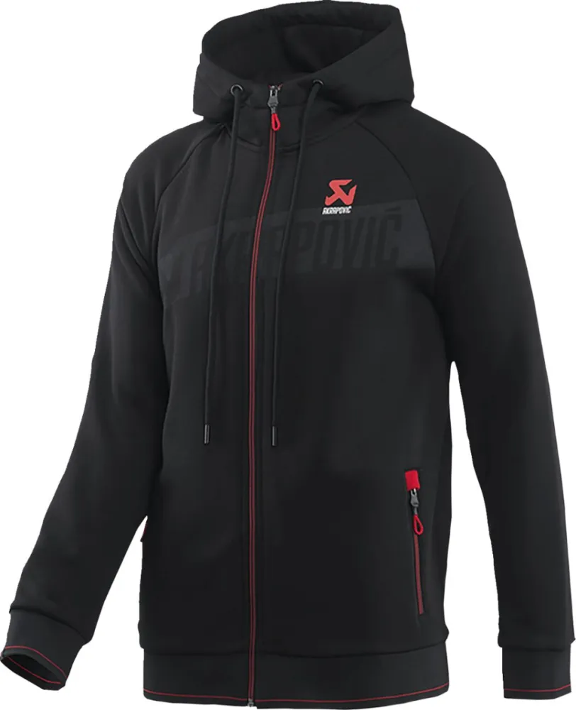 AKRAPOVIC - ZIP HOODIE BLACK MEN XL - 30506676