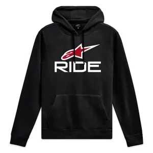 ALPINESTARS (CASUALS) - HOODIE RIDE 4 BK/W/RD S - 30506691