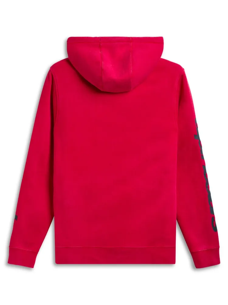 ALPINESTARS (CASUALS) - HOODIE UNBOUND RED 2XL - 30507056