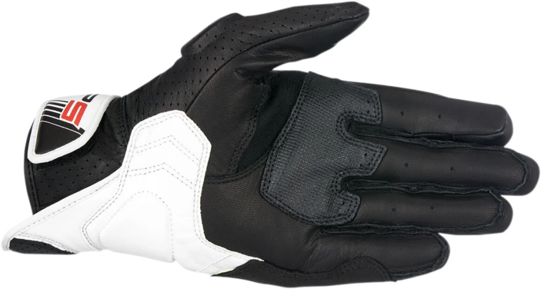 ALPINESTARS (ROAD) - GLOVE SP-5 B/W/R M - 33013043