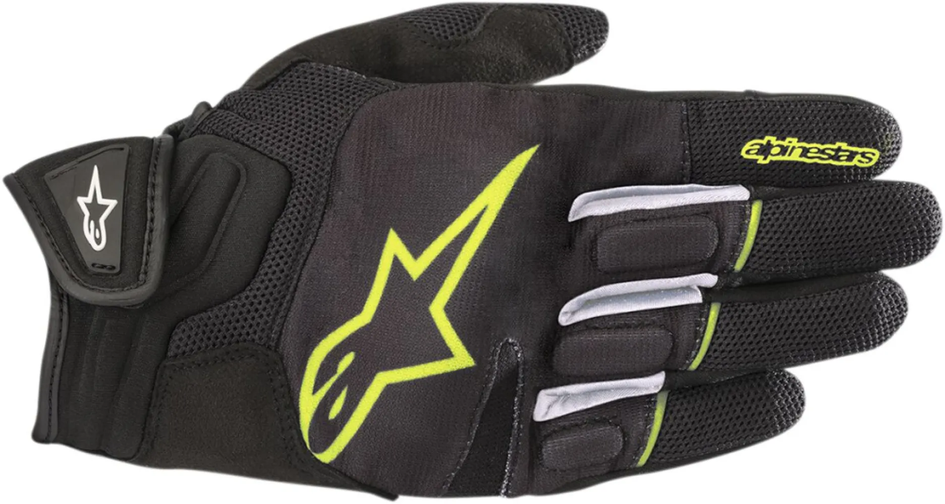 ALPINESTARS (ROAD) - GLOVE ATOM BK/YL L - 33013294